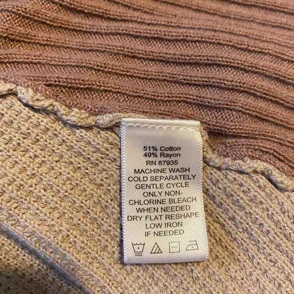 Logo Lori Goldstein open front cardigan women’s, XL - Picture 6 of 15